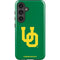 University of Oregon UO on Green Galaxy S25 Plus Impact Case